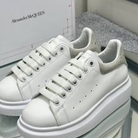 Дамски кецове  Alexander McQueen/Естествена кожа Br355, снимка 1 - Кецове - 38161746