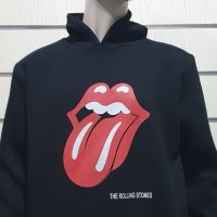 Нов мъжки суичър с трансферен печат на музикалната група Rolling Stones, снимка 3 - Суичъри - 30586389