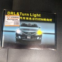 LED Диодни дневни светлини крушки с мигач DRL + Turn Light мигач и габарити в едно 2x20W, снимка 8 - Аксесоари и консумативи - 34076891