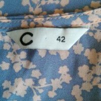 Блуза/топ в синьо и розово, на "Cubus"👗🍀XL,2XL👗🍀арт.2092, снимка 4 - Корсети, бюстиета, топове - 33712597