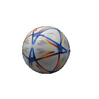 Цветна футболна топка Qatar 2022, снимка 1 - Футбол - 38089315