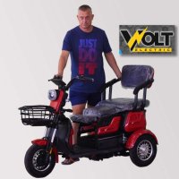 Електрическа триколка X1 RED, снимка 3 - Мотоциклети и мототехника - 42068731