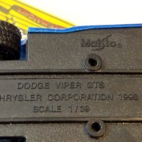 Dodge viper на maisto, снимка 2 - Колекции - 40535383