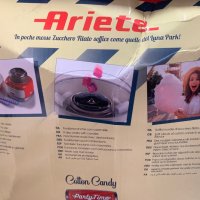 Машина за захарен памук Ariete / Машина за памучна ВАТА ARIETE 2973, снимка 2 - Други - 44172802