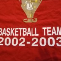 Баскетболна тениска Лукойл 2002-03 г шампион размер ХХХЛ, снимка 8 - Баскетбол - 32184305