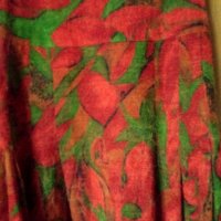 🌹Страхотна кашмирена пола с шал 🌹, снимка 4 - Поли - 30919479