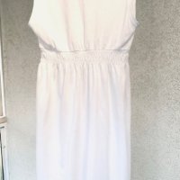 Бяла рокля BROADWAY,100% comfortable , снимка 8 - Рокли - 37271936