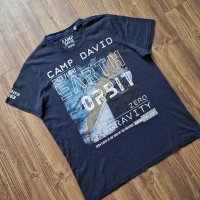 Страхотна мъжка  тениска  CAMP DAVID  размер  XL, снимка 4 - Тениски - 40738802