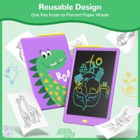 TECJOE LCD таблет за писане за деца, 11-инчов, за рисуване за деца, снимка 4 - Образователни игри - 44272355