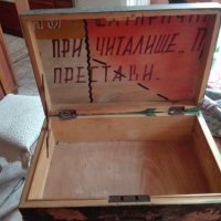 стар дървен куфар , снимка 7 - Антикварни и старинни предмети - 39802232