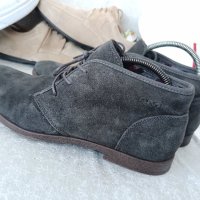 КАТО НОВИ кларкове 44 - 45 original  AM®, 100% естествена кожа = велур, GOGOMOTO.BAZAR.BG®,КАТО НОВИ, снимка 12 - Спортно елегантни обувки - 44451198