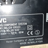 Система JVC UX-G33, снимка 12 - Аудиосистеми - 42663901