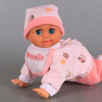 ✨Детско бебе лазещо  и говорещо - розово / синьо, снимка 1 - Кукли - 44360207