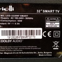 Arielli LED-3228NF SMART със счупена матрица ,CV6683H-E42 ,JCT-190626 ,SJ.CX.D3200601-3030HS-M, снимка 3 - Части и Платки - 30837678