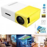 Мини видео проектор Led Projector Y300, снимка 2 - Плейъри, домашно кино, прожектори - 32200955