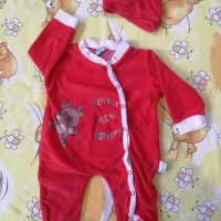 Ново! Коледен ромпър /коледен костюм за бебе , снимка 6 - Комплекти за бебе - 27301406