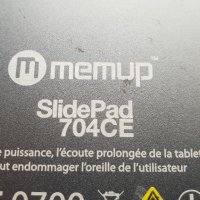 MEMUP SlidePad 704CE оригинални части и аксесоари , снимка 4 - Таблети - 36742376