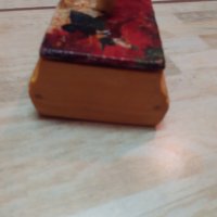Дърв.кутия с коледни мотиви, снимка 4 - Коледни подаръци - 42461671