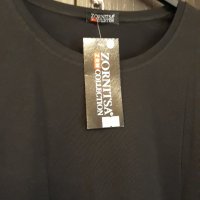 Чисто нова черна блуза дълъг ръкав, с етикета , изчистена , памук+еластан , различни рри, гарваново , снимка 4 - Тениски - 37456693