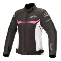 Дамско текстилно мото яке ALPINESTARST-SPS WP Black/White/Fuschia, снимка 1 - Аксесоари и консумативи - 44185449