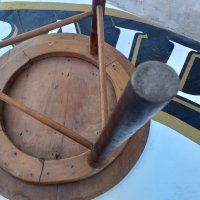 Стара трикрака кръгла маса, снимка 11 - Други ценни предмети - 31557400