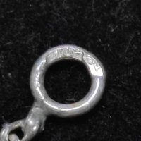 Стар сребърен синджир с висулка филигран (160), снимка 8 - Колиета, медальони, синджири - 40838058