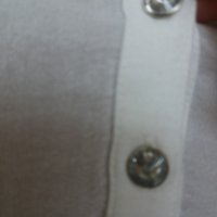 КРАСИВА бяла риза/блуза с дантела и по ръкавите , снимка 6 - Ризи - 38610121
