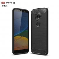 Motorola Moto E5 / G6 Play - Удароустойчив Кейс Гръб CARBON, снимка 1 - Калъфи, кейсове - 31430937
