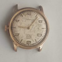 Продавам позлатен часовник UMF Ruhla позлатен, снимка 2 - Мъжки - 29420856