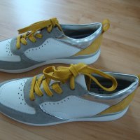 Нови кожени обувки / маратонки Jana, снимка 3 - Маратонки - 30794753