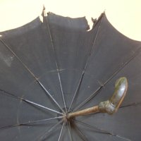 Стар чадър. , снимка 9 - Антикварни и старинни предмети - 44222871