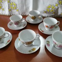 Порцелан Бавария чаши за кафе чай , снимка 2 - Антикварни и старинни предмети - 40622081