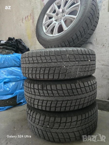 Гуми зимни за Мазда с алуминиеви джанти, снимка 1