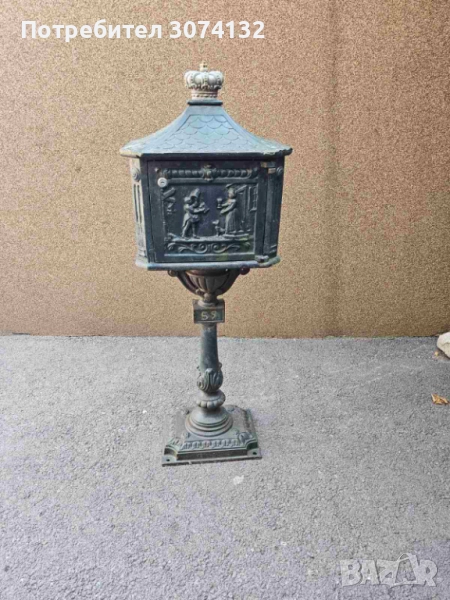 Голяма ретро пощенска кутия, снимка 1