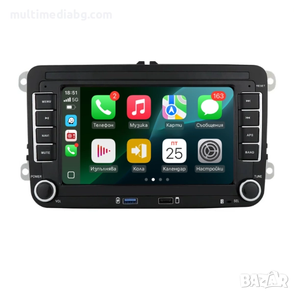 Volkswagen Tiguan 2007-2016 7" Мултимедия Навигация Android, снимка 1