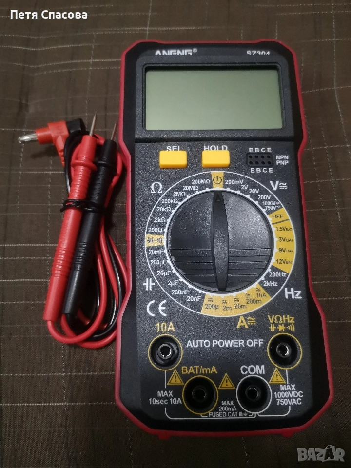 Мултицет, Мултиметър ANENG SZ304, снимка 1