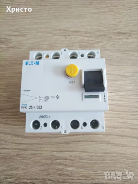 Дефекнно токова защита трифазна 25А , снимка 1
