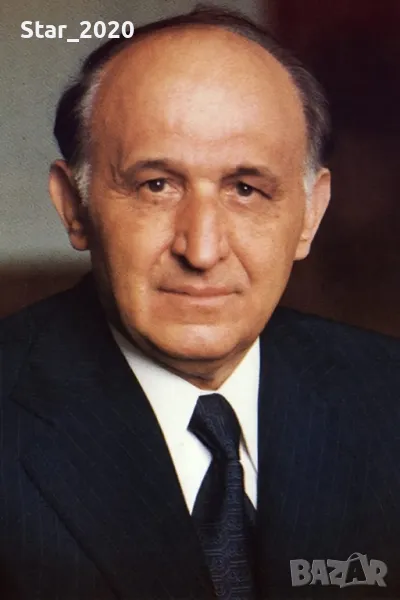 Светеща картина с LED осветление - Тодор Живков , снимка 1