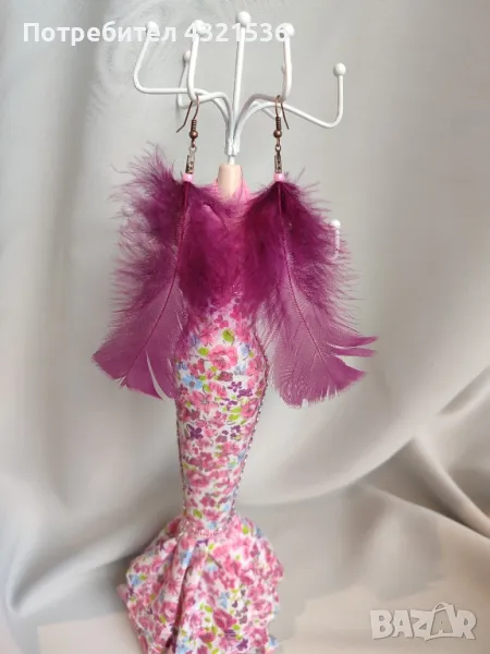 Обеци с пера , снимка 1