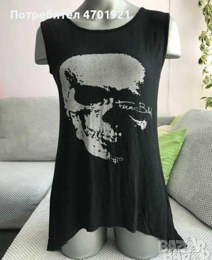 Дамски потник с череп, снимка 1