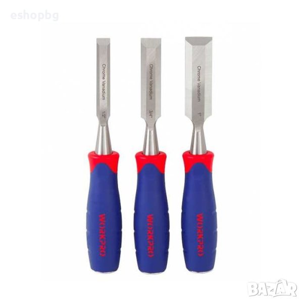 Комплект 3бр. длета W001801 WORKPRO, снимка 1