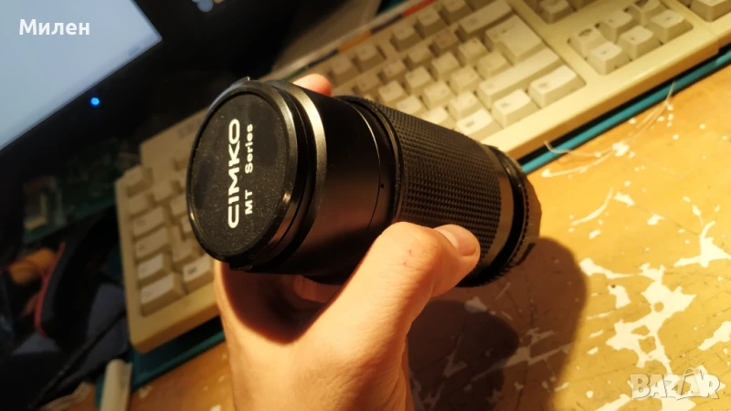 ретро обектив CIMKO MT 80-200 1:4.5 MD макро, снимка 1
