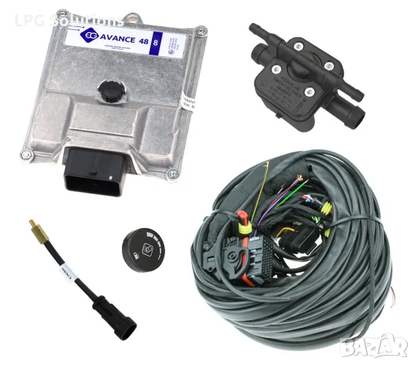 Газов инжекцион Europegas OBDII преден кит за 8 цилиндъра, снимка 1