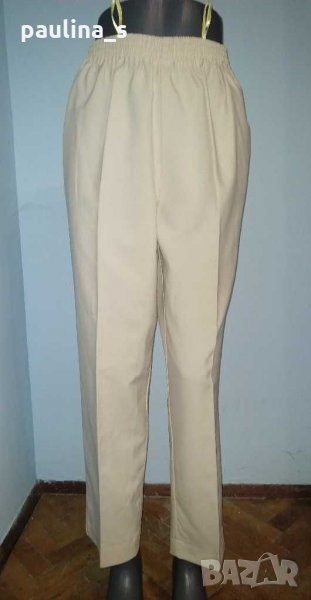 Класически модел панталон с нормална талия и джобове / голям размер , снимка 1