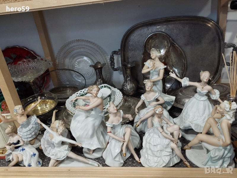 Лот- Порцеланови фигури балерини Walendorf,цени м/у 250-390 лв , снимка 1