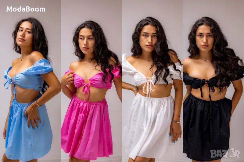 Стилни дамски рокли в различни цветове , снимка 1