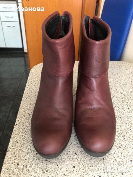 Дамски боти естествена кожа, снимка 1