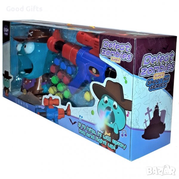 Игра със стрелба по зомбита със спрей ефект, снимка 1