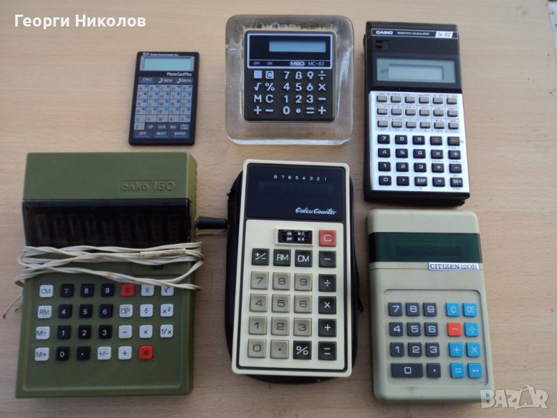 калкулатори, снимка 1
