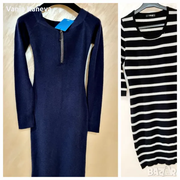Елегантни и стилни рокли. Памук ,вискоза,кашмир, кожа, снимка 1